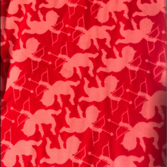 Lularoe Valentine Cupid leggings one size OS - Picture 2 of 6